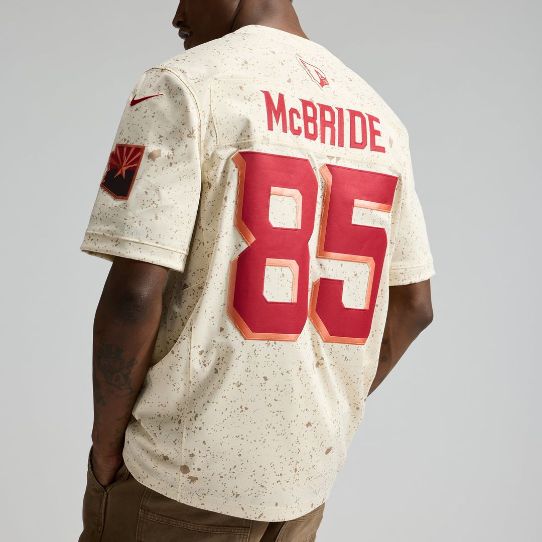 Arizona Cardinals Trey McBride Nike Natural Rivalries Collection Stitched Limited Jersey