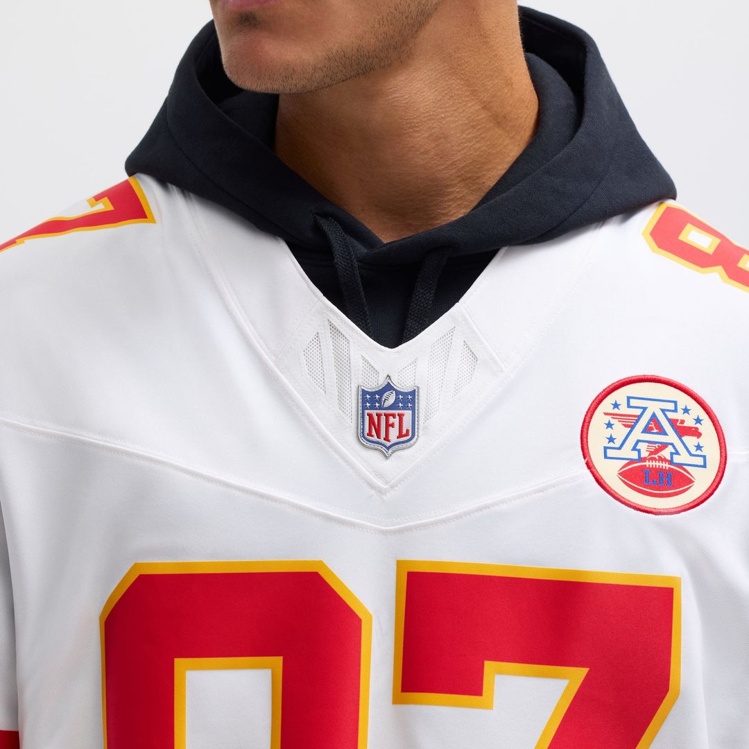 Kansas City Chiefs Travis Kelce Nike Red Vapor F.U.S.E. Limited Jersey