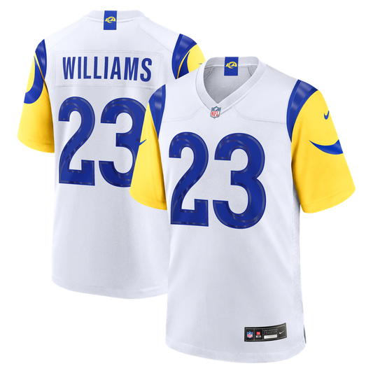 Los Angeles Rams Kyren Williams Nike White White Game Player Jersey