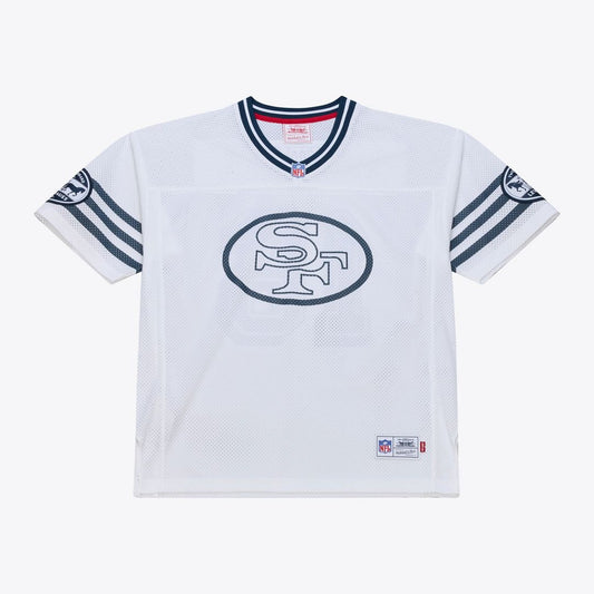 Unisex San Francisco 49ers Joe Montana Mitchell & Ness x Levi's White Legacy Jersey