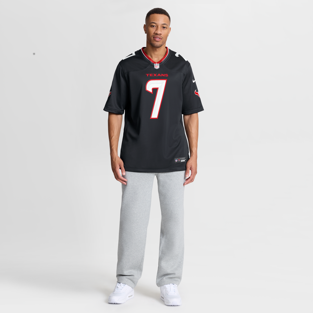Houston Texans C.J. Stroud Nike Navy Game Jersey