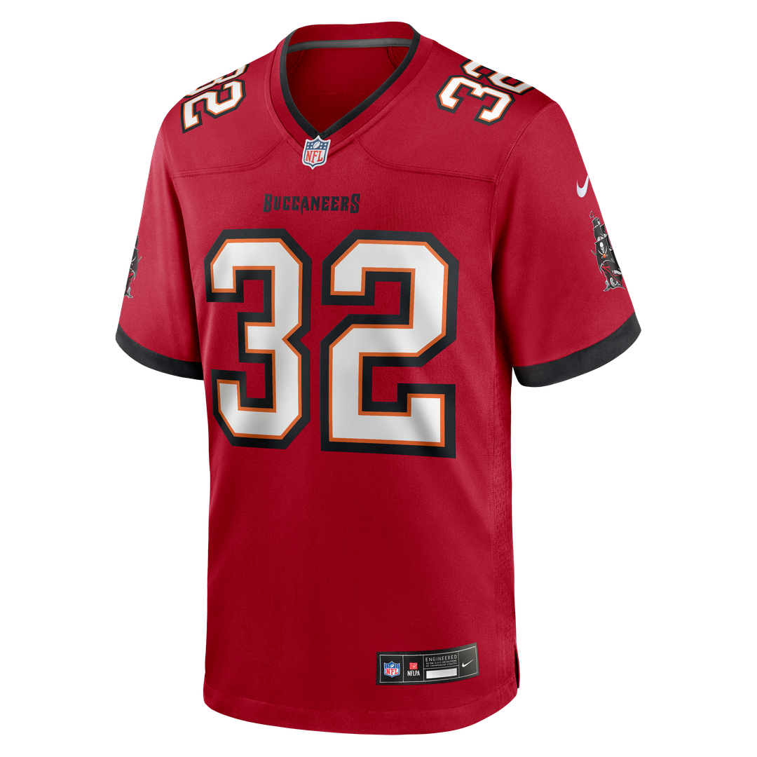 Tampa Bay Buccaneers James Wilder Nike Red Game Retired Player Jersey