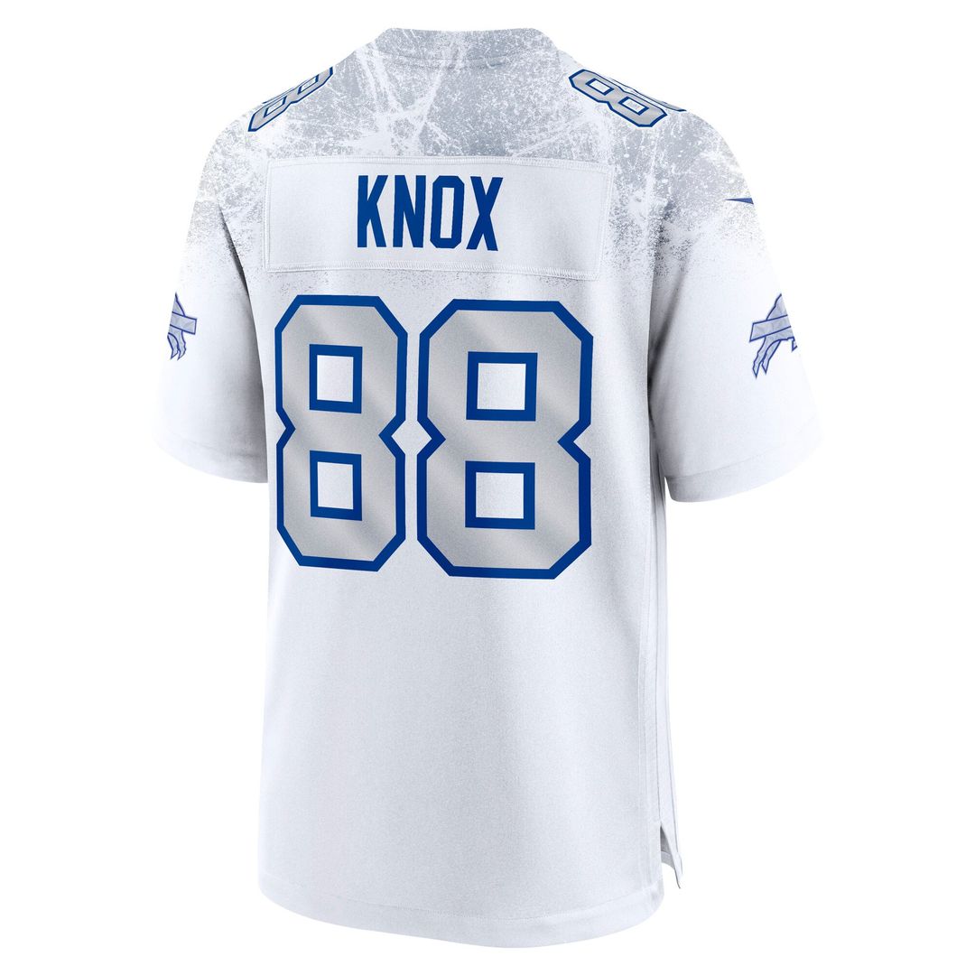 Buffalo Bills Dawson Knox Nike White Rivalries Collection Game Jersey