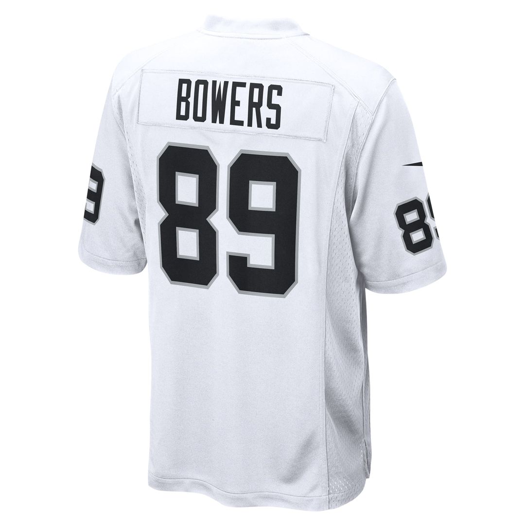 Las Vegas Raiders Brock Bowers Nike Black Player Game Jersey