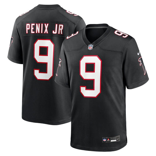 Atlanta Falcons Michael Penix Jr. Nike Black Alternate Game Jersey