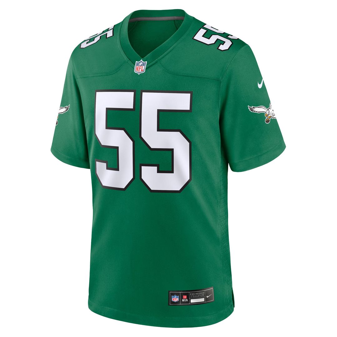 Philadelphia Eagles Brandon Graham Nike Kelly Green Alternate Game Jersey