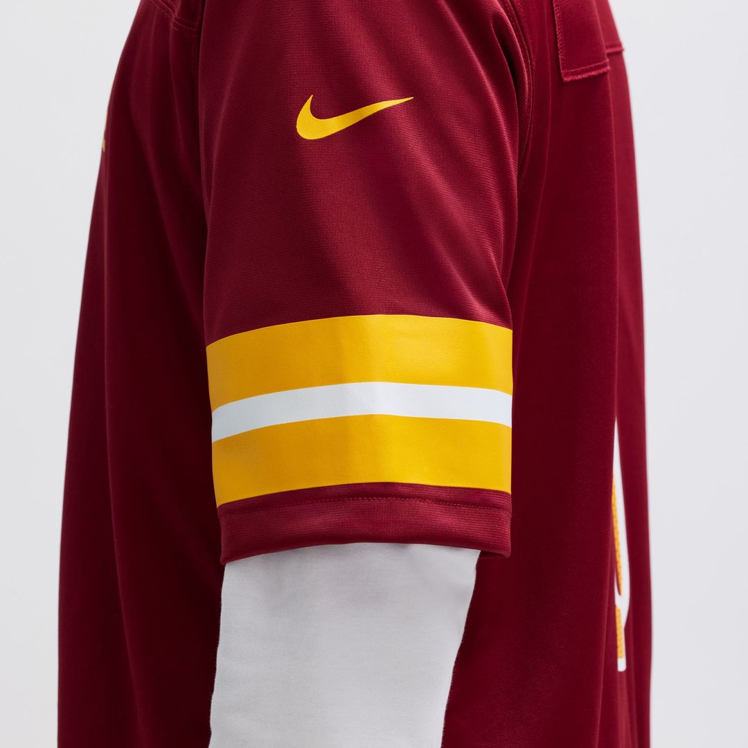 Washington Commanders Jayden Daniels Nike Burgundy Player Game Jersey