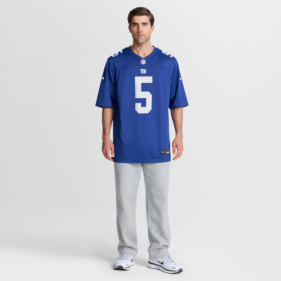 New York Giants Kayvon Thibodeaux Nike Royal Player Game Jersey