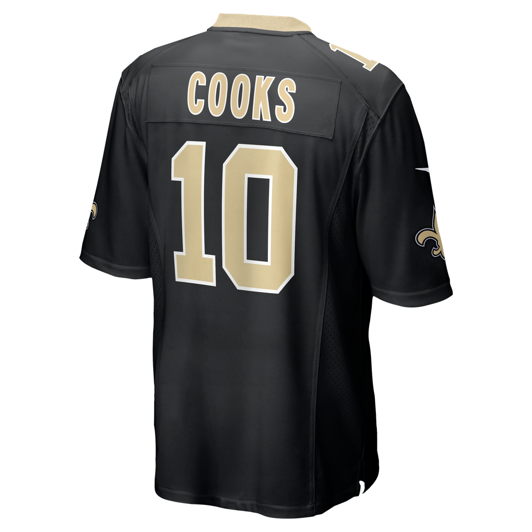 New Orleans Saints Brandin Cooks Nike Black Team Game Jersey