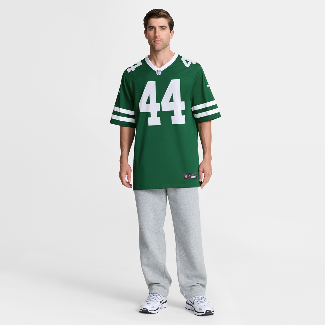 New York Jets Jamien Sherwood Nike Legacy Green Team Game Jersey