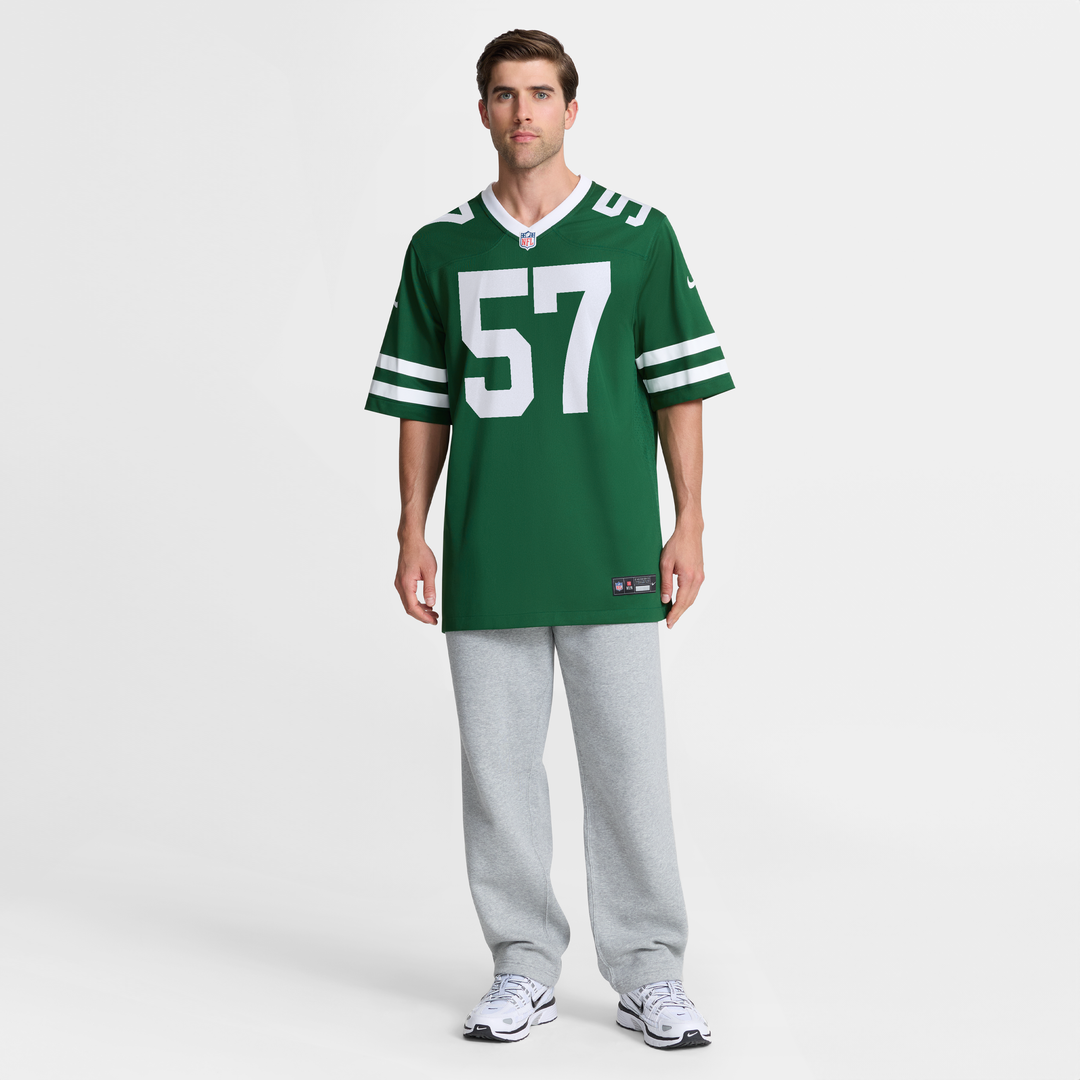 New York Jets C.J. Mosley Nike Legacy Green Team Game Jersey