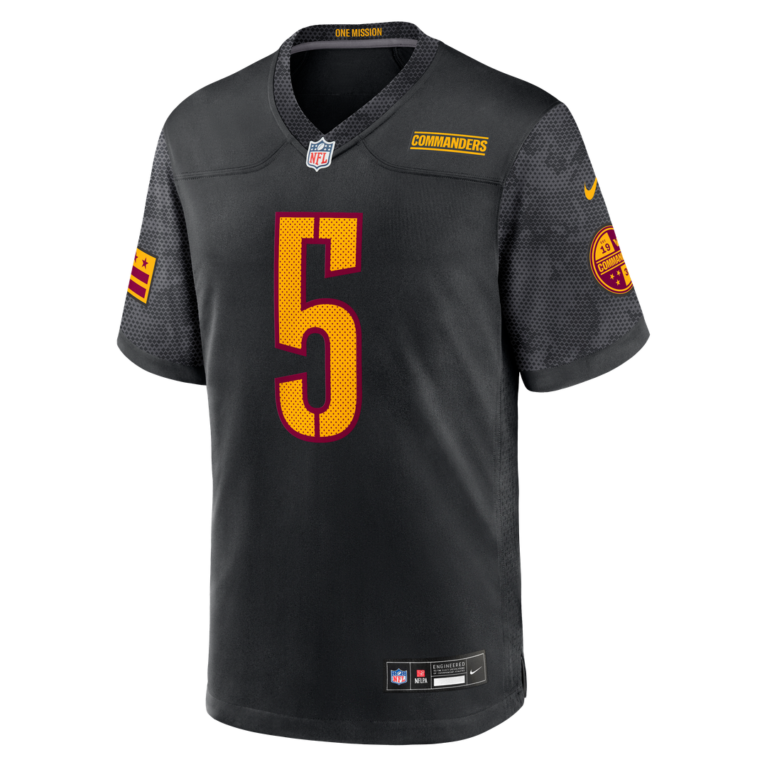 Washington Commanders Jayden Daniels Nike White Player Game Jersey