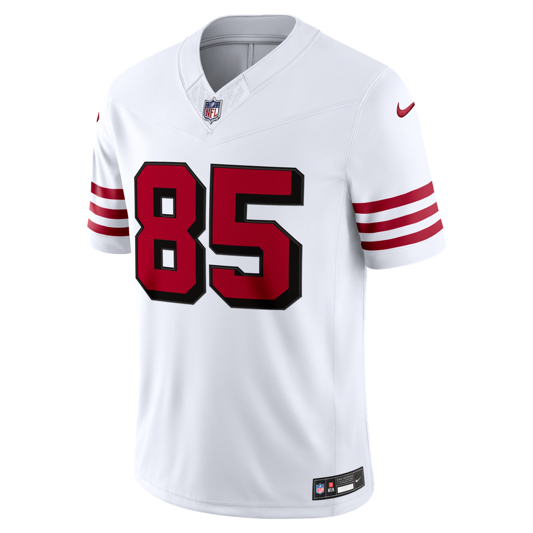 San Francisco 49ers George Kittle Nike White Alternate Vapor F.U.S.E. Stitched Limited Jersey