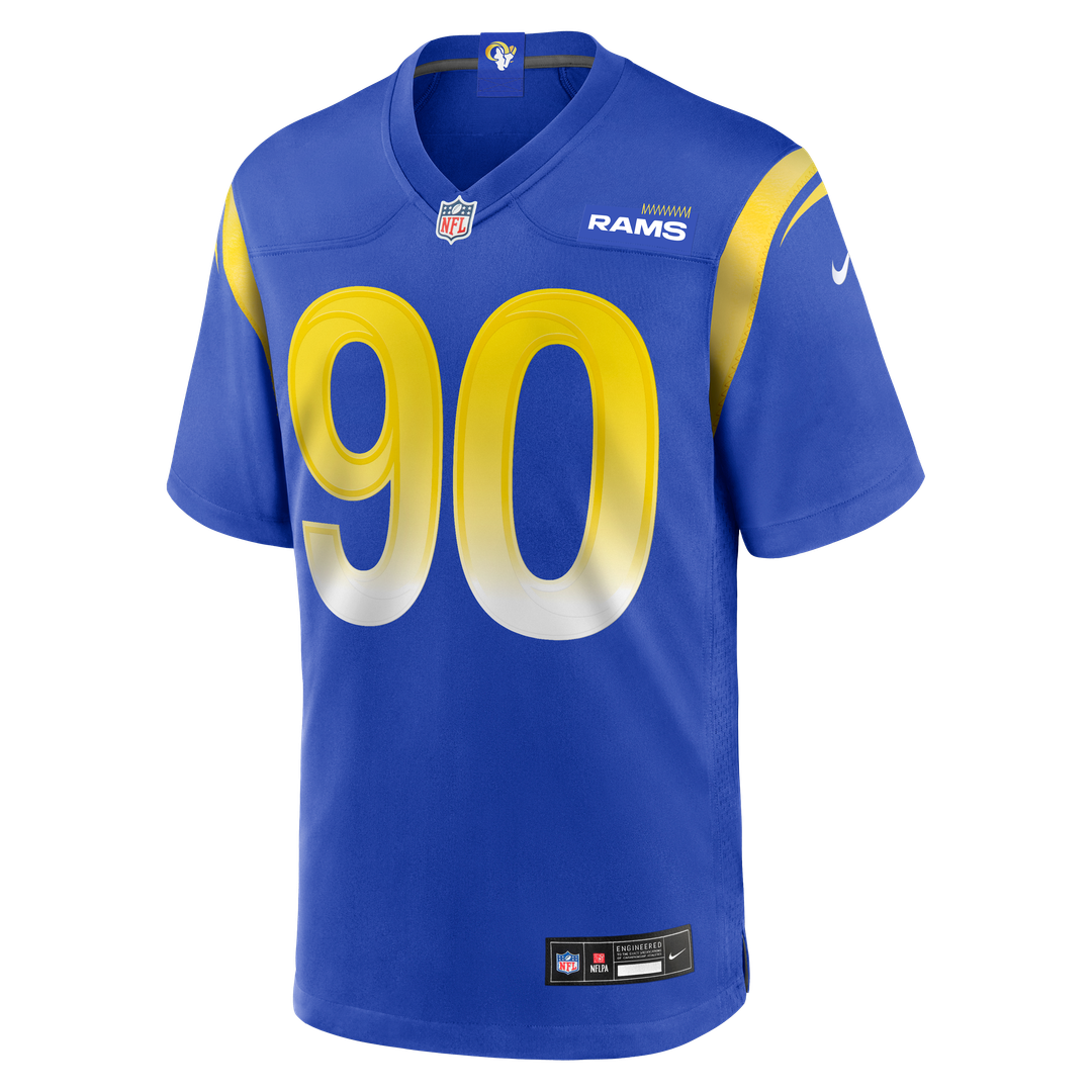 Los Angeles Rams Tyler Davis Nike Royal Team Game Jersey