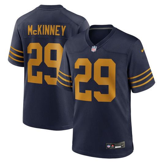 Green Bay Packers Xavier McKinney Nike Navy The 1923 Classic Game Jersey