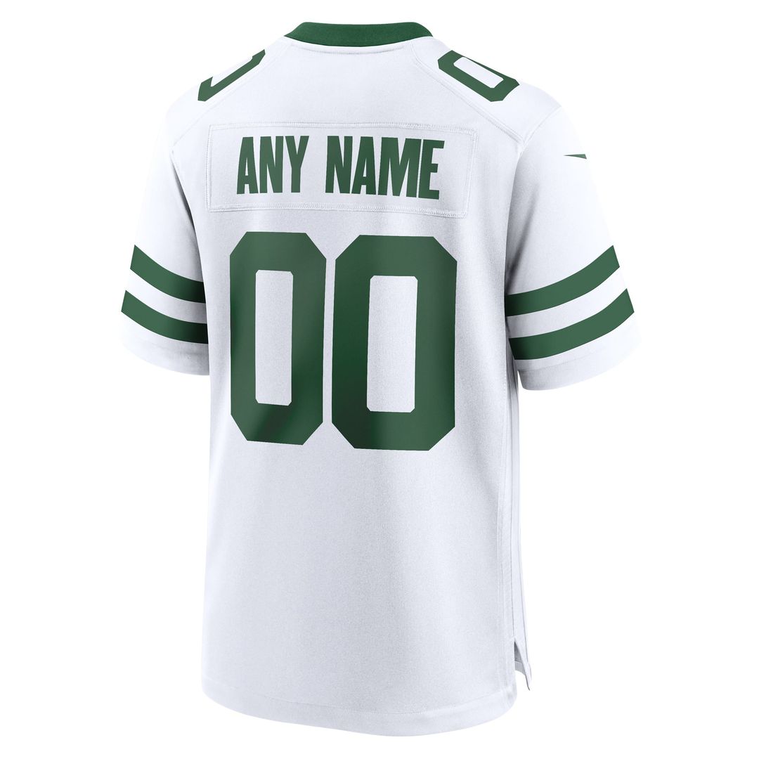 New York Jets Nike Legacy Green Custom Game Jersey