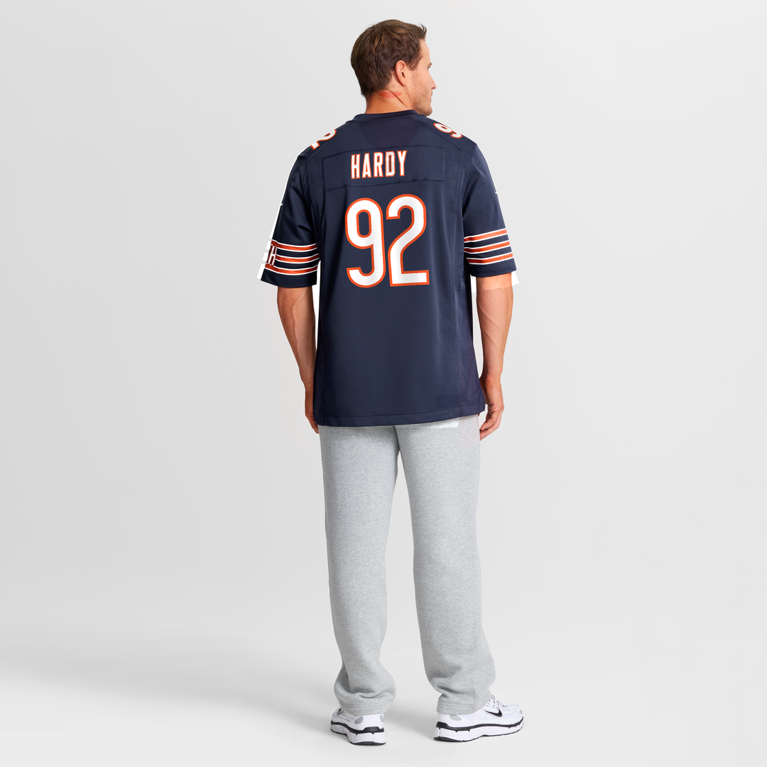 Chicago Bears Daniel Hardy Nike Navy Team Game Jersey
