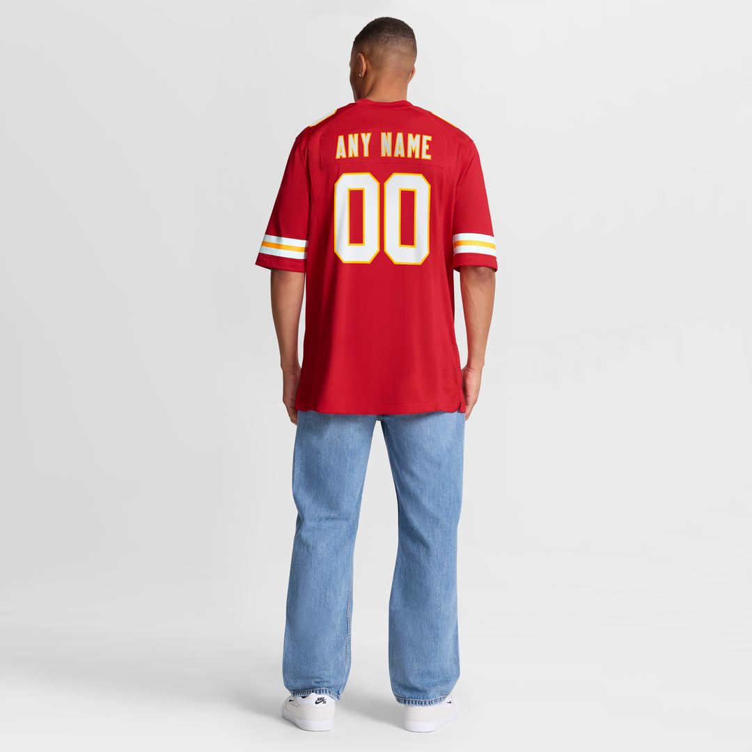 Kansas City Chiefs Nike White Custom Game Jersey
