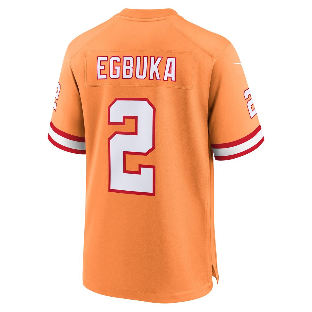 Tampa Bay Buccaneers Emeka Egbuka Nike Red Team Game Jersey