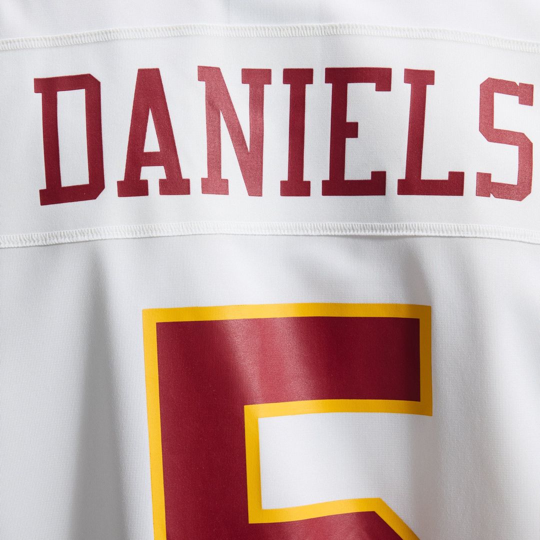Washington Commanders Jayden Daniels Nike Burgundy Game Jersey