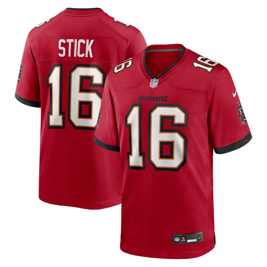 Tampa Bay Buccaneers Easton Stick Nike Red Team Game Jersey