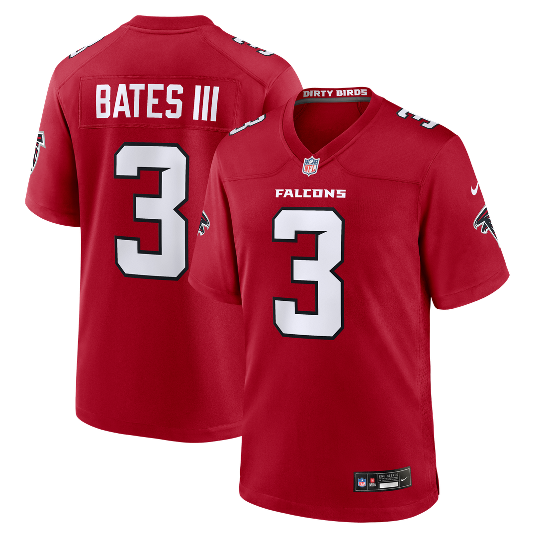 Atlanta Falcons Jessie Bates III Nike White Game Jersey