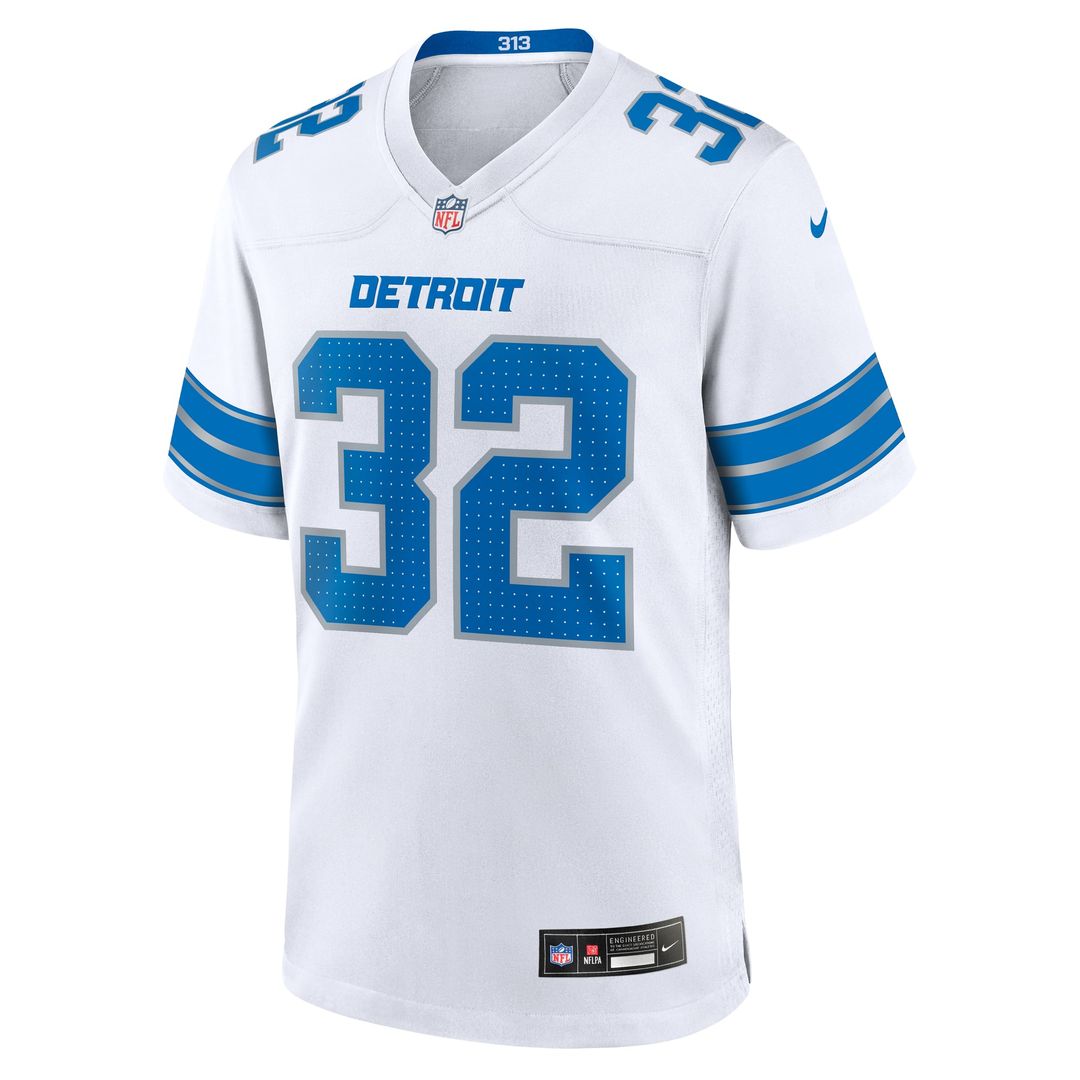 Detroit Lions Brian Branch Nike Blue Game Jersey