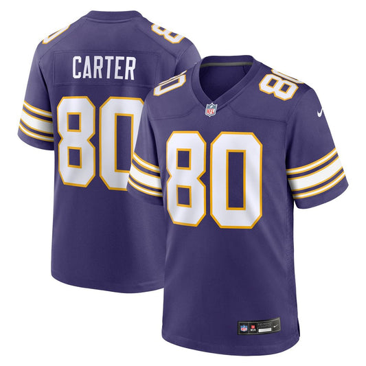Minnesota Vikings Cris Carter Nike Purple Retired Player Alternate Game Jersey