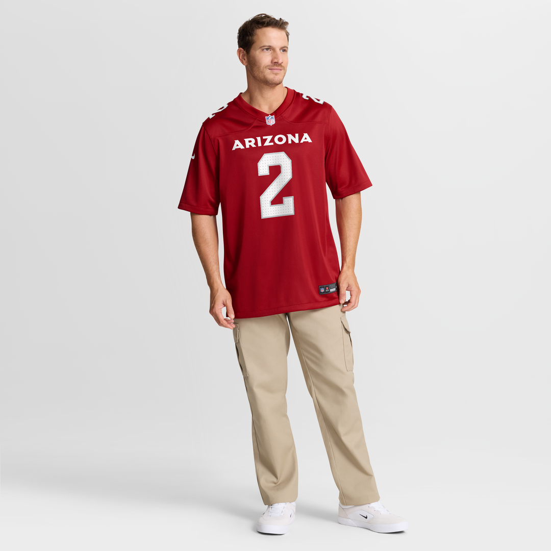 Arizona Cardinals Mack Wilson Sr. Nike Cardinal Team Game Jersey