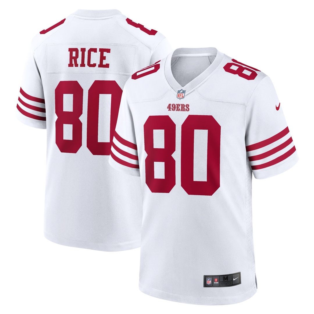 San Francisco 49ers Jerry Rice Nike Scarlet Retired Player Alternate Game Jersey
