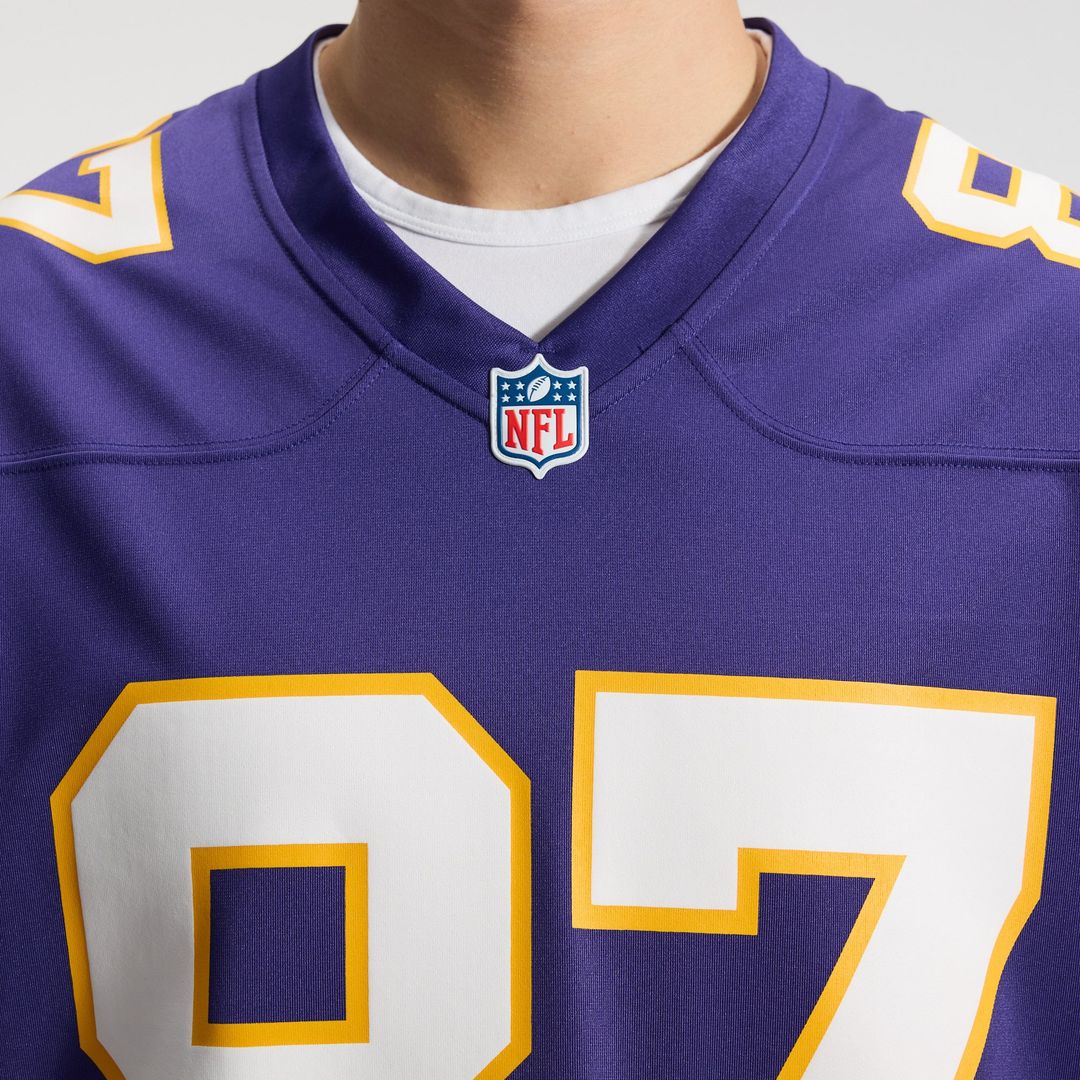 Minnesota Vikings T.J. Hockenson Nike Purple Classic Player Game Jersey