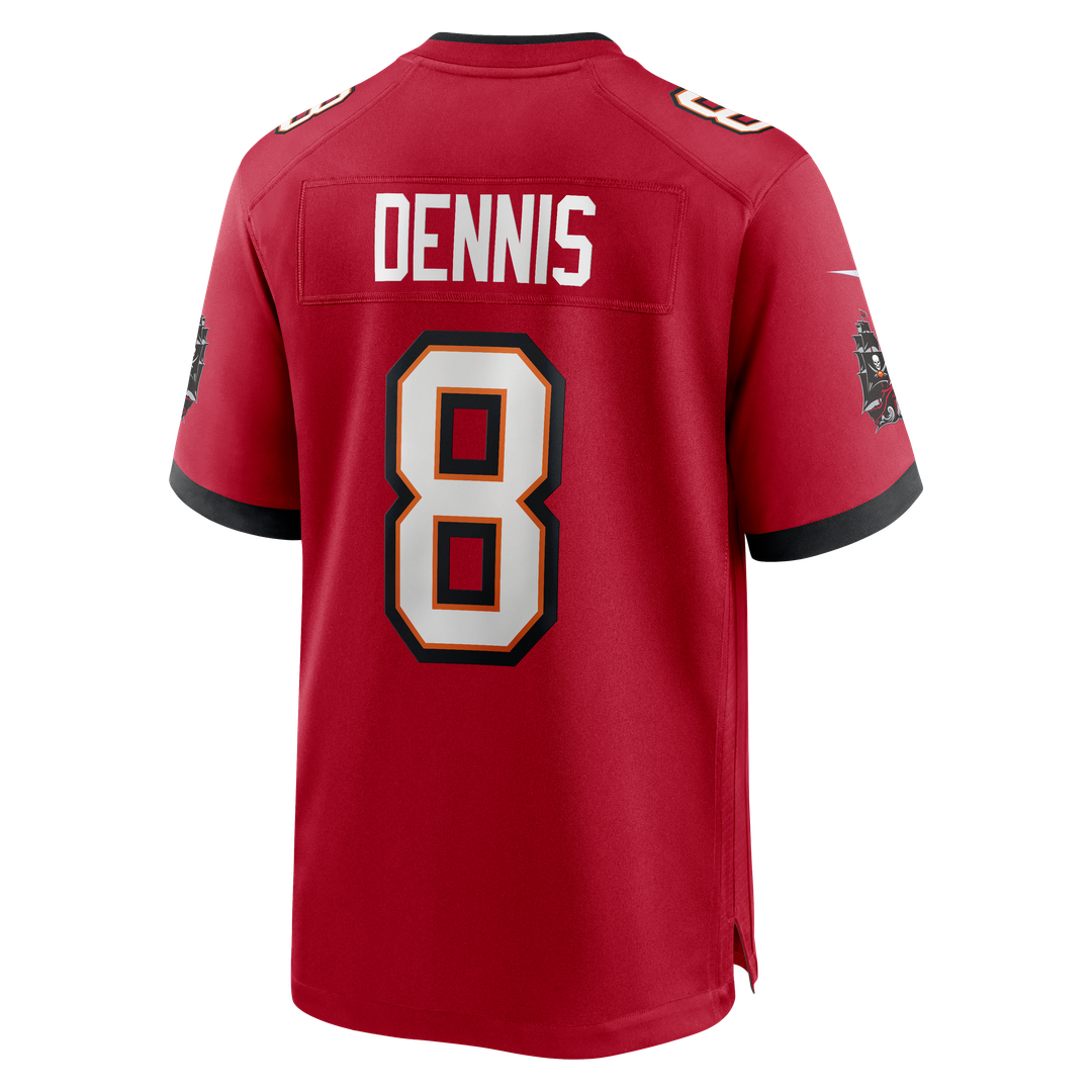 Tampa Bay Buccaneers SirVocea Dennis Nike Red Game Jersey