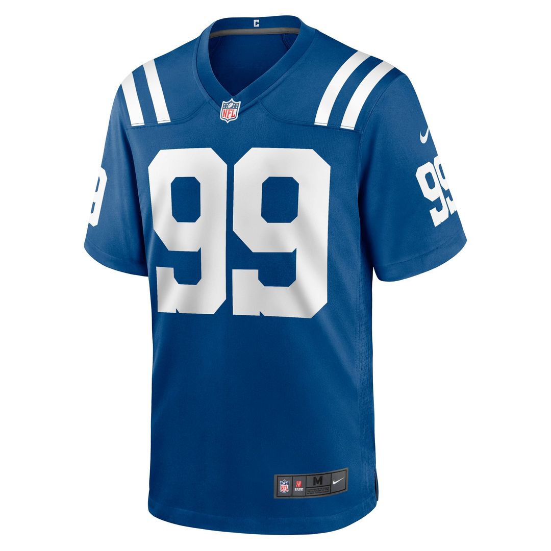 Indianapolis Colts DeForest Buckner Nike Blue Alternate Game Jersey