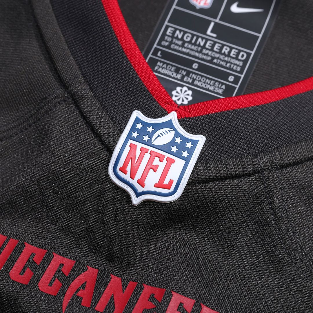 Tampa Bay Buccaneers Emeka Egbuka Nike White Game Jersey