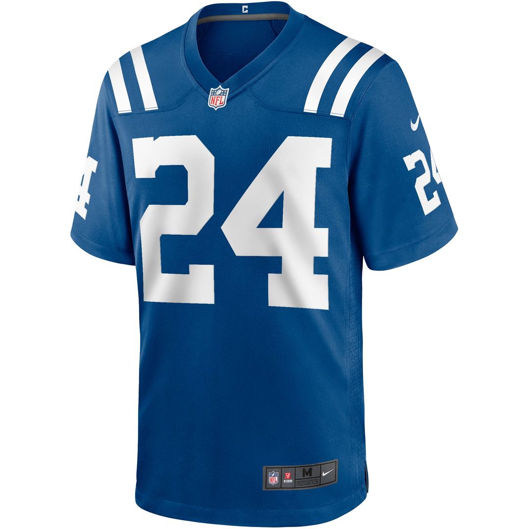 Indianapolis Colts Lenny Moore Nike Royal Game Retired Player Jersey