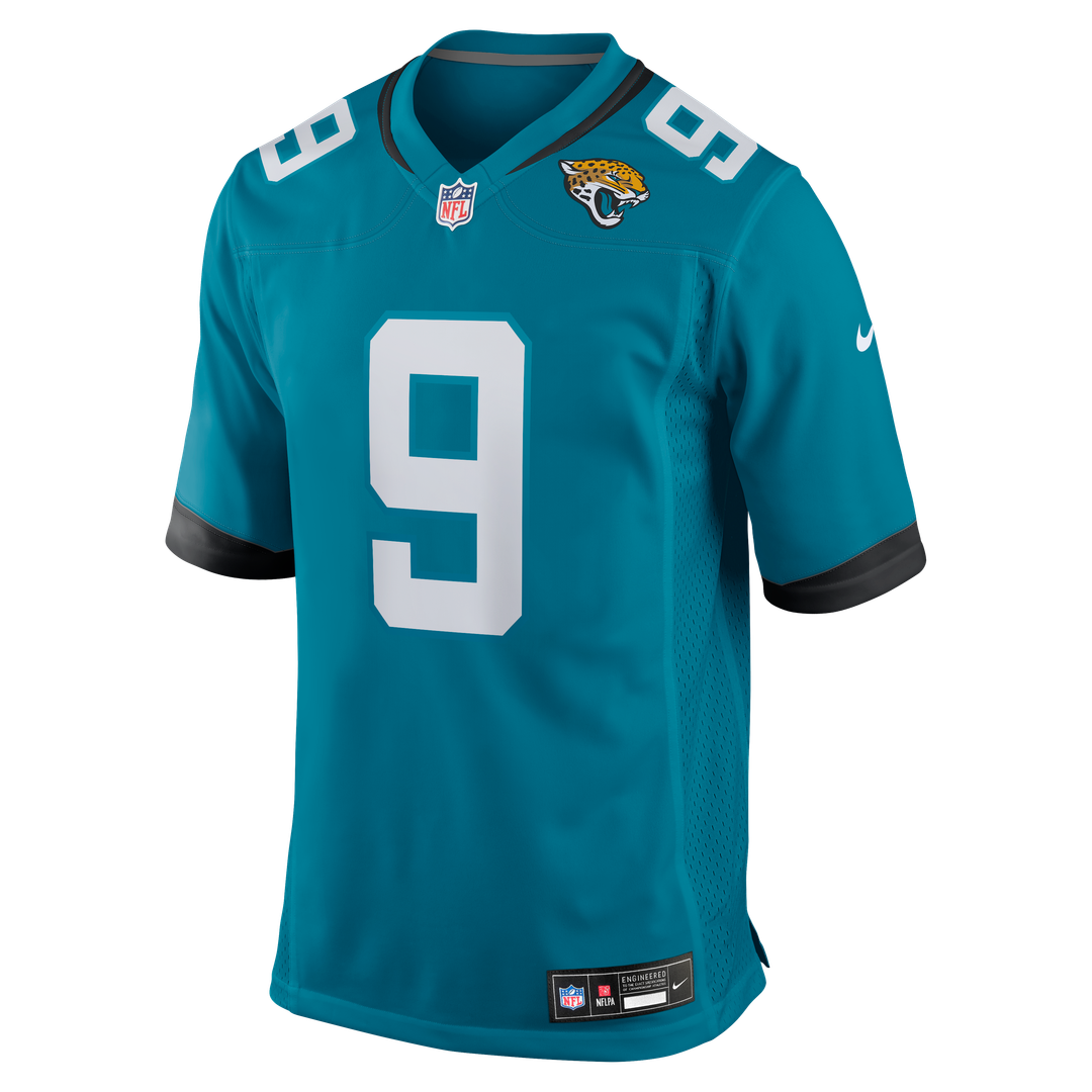 Jacksonville Jaguars Logan Cooke Nike Black Game Jersey