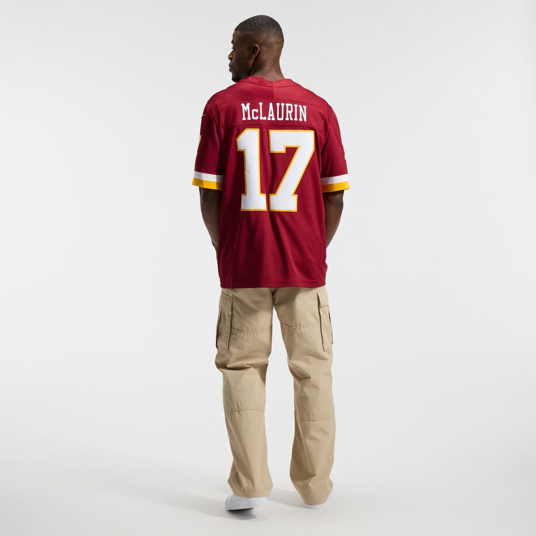 Washington Commanders Terry McLaurin Nike Burgundy Team Vapor F.U.S.E. Stitched Limited Jersey