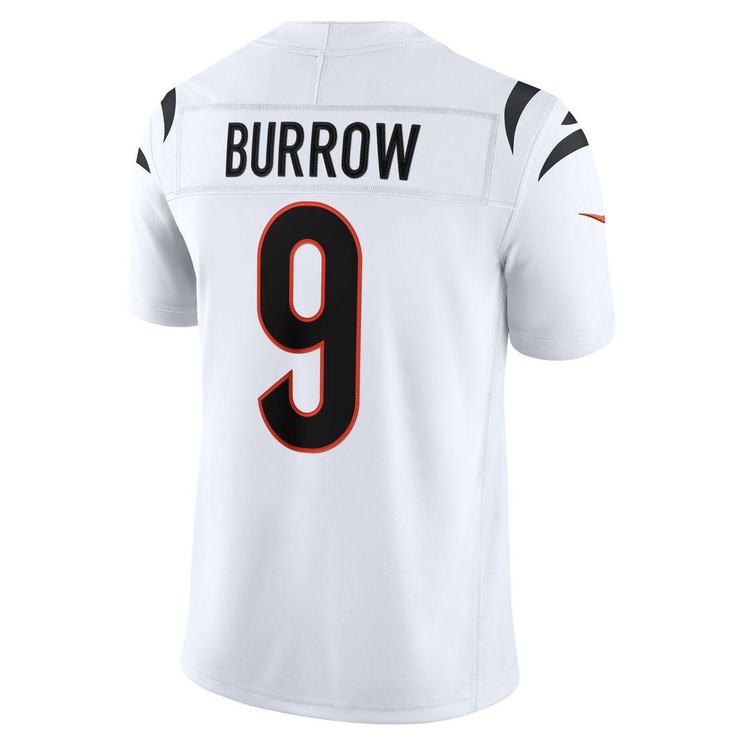 Cincinnati Bengals Joe Burrow Nike Black Team Vapor F.U.S.E. Stitched Limited Jersey