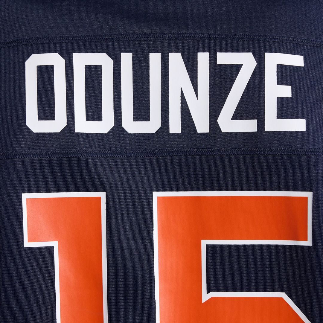 Chicago Bears Rome Odunze Nike Navy 2026 Rivalries Collection Game Jersey