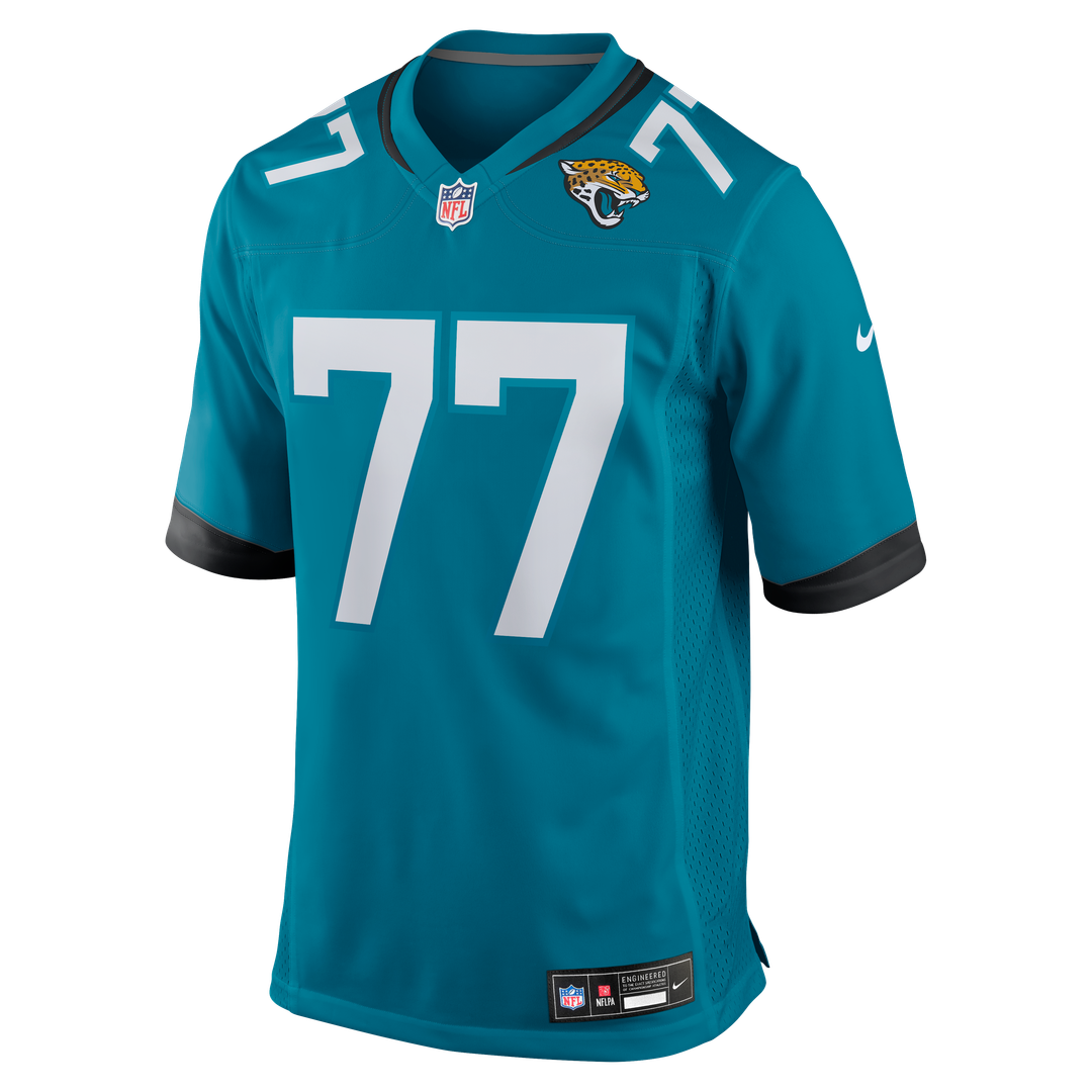 Jacksonville Jaguars Anton Harrison Nike Teal Game Jersey