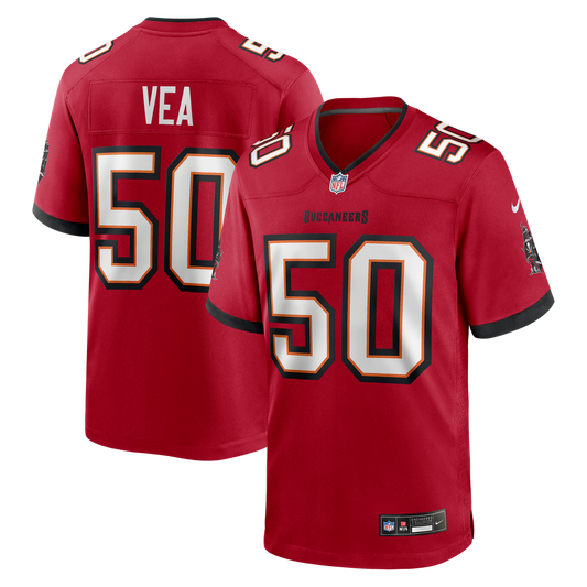 Tampa Bay Buccaneers Vita Vea Nike Red Game Jersey