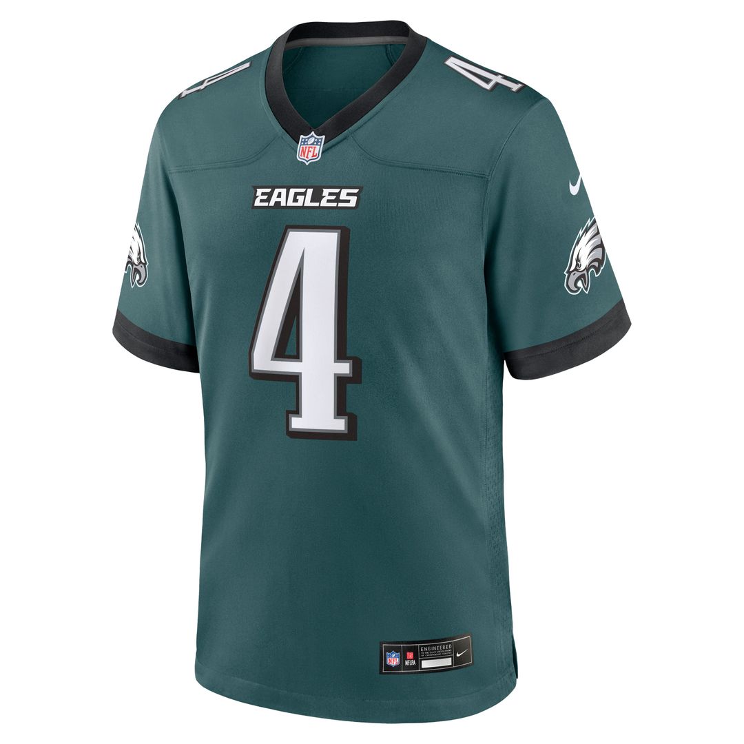 Philadelphia Eagles Jake Elliott Nike Midnight Green Team Game Jersey