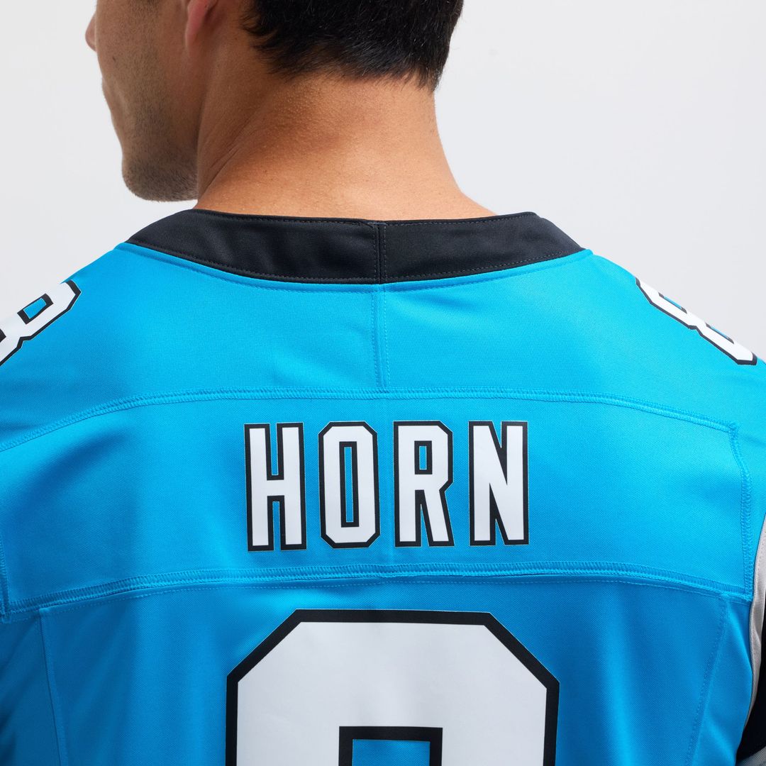Carolina Panthers Jaycee Horn Nike Blue Vapor F.U.S.E. Limited Jersey