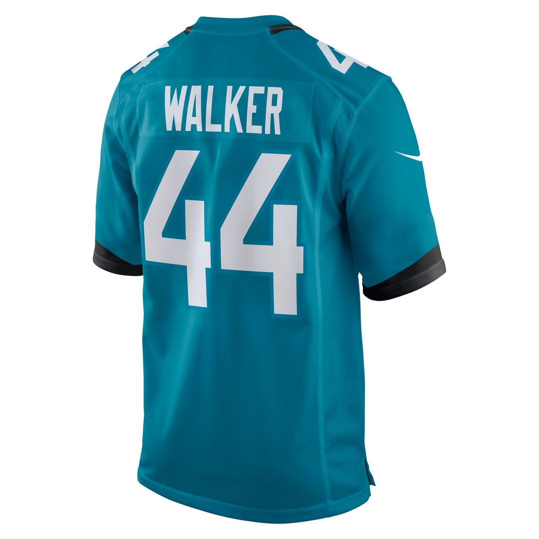 Jacksonville Jaguars Travon Walker Nike Black Player Game Jersey
