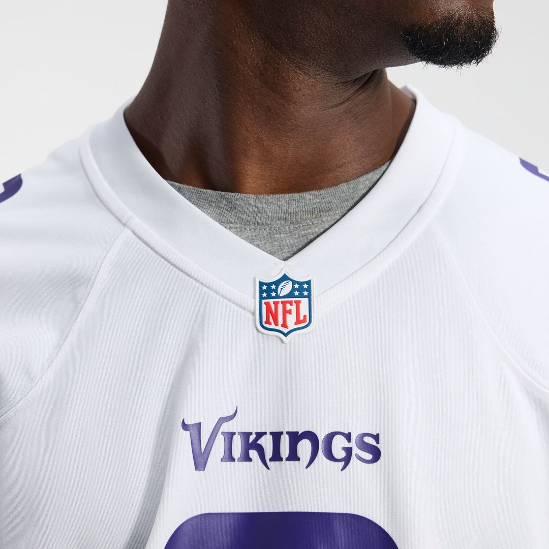 Minnesota Vikings J.J. McCarthy Nike Purple 2nd Alternate Player Game Jersey