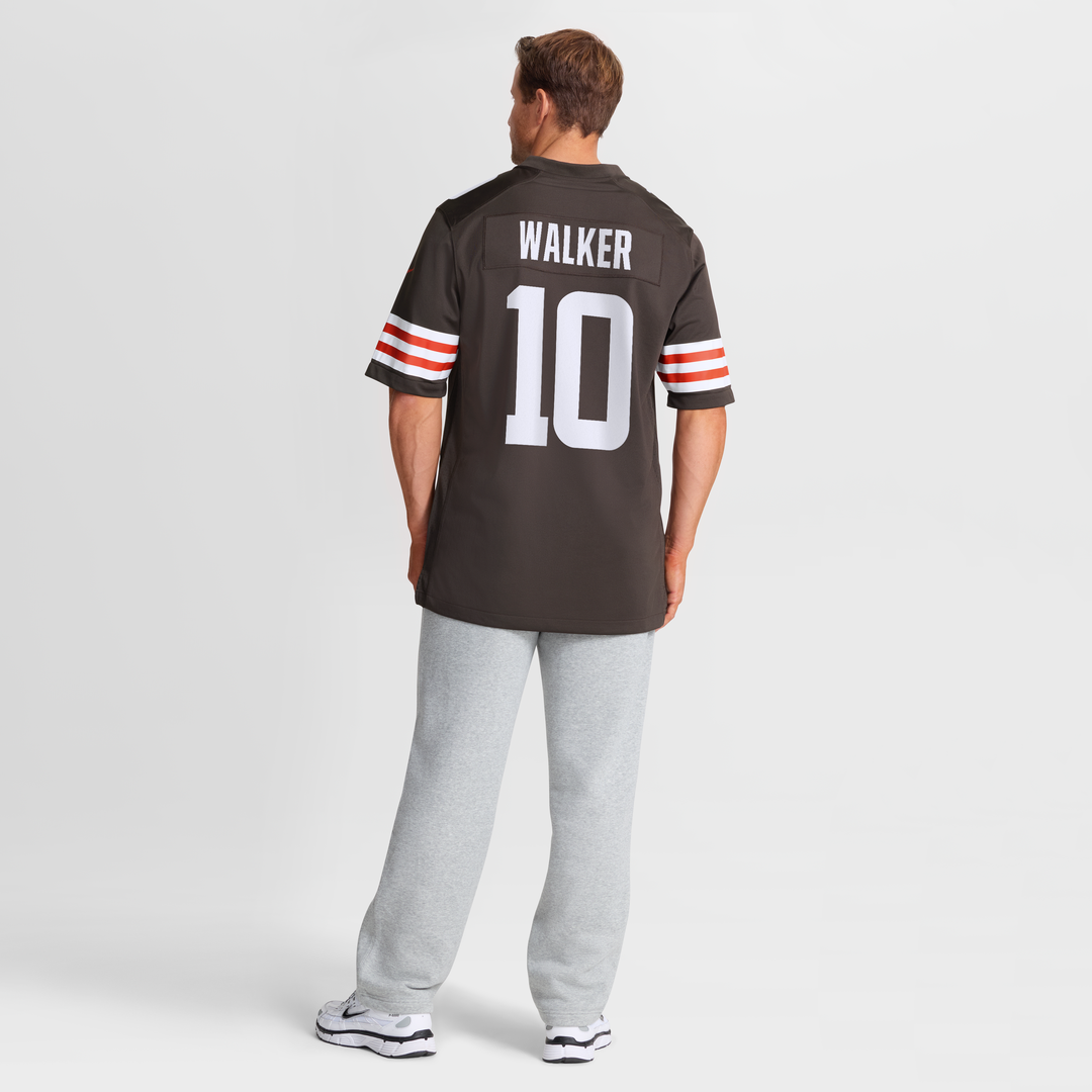 Cleveland Browns Phillip Walker Nike Brown Team Game Jersey