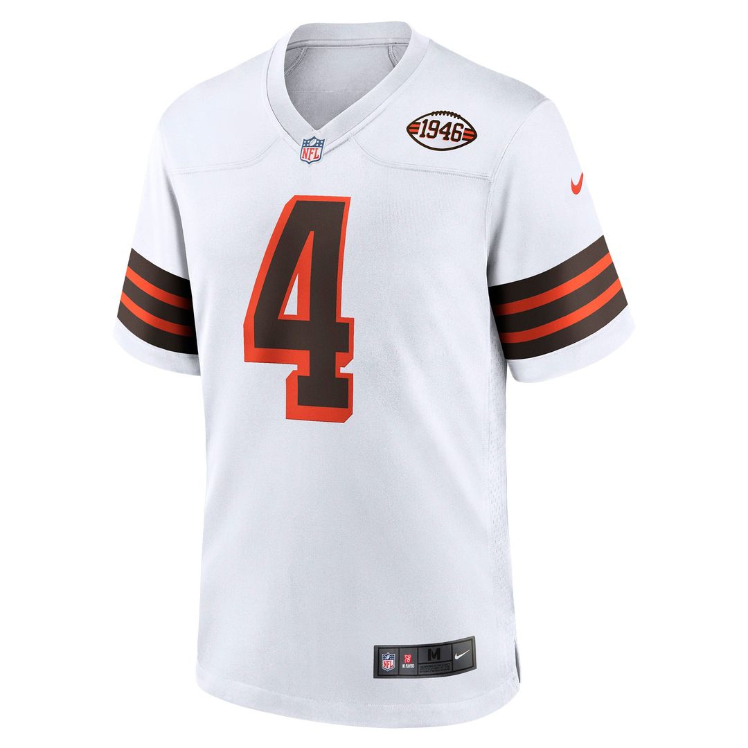 Cleveland Browns Deshaun Watson Nike Brown Alternate Game Jersey