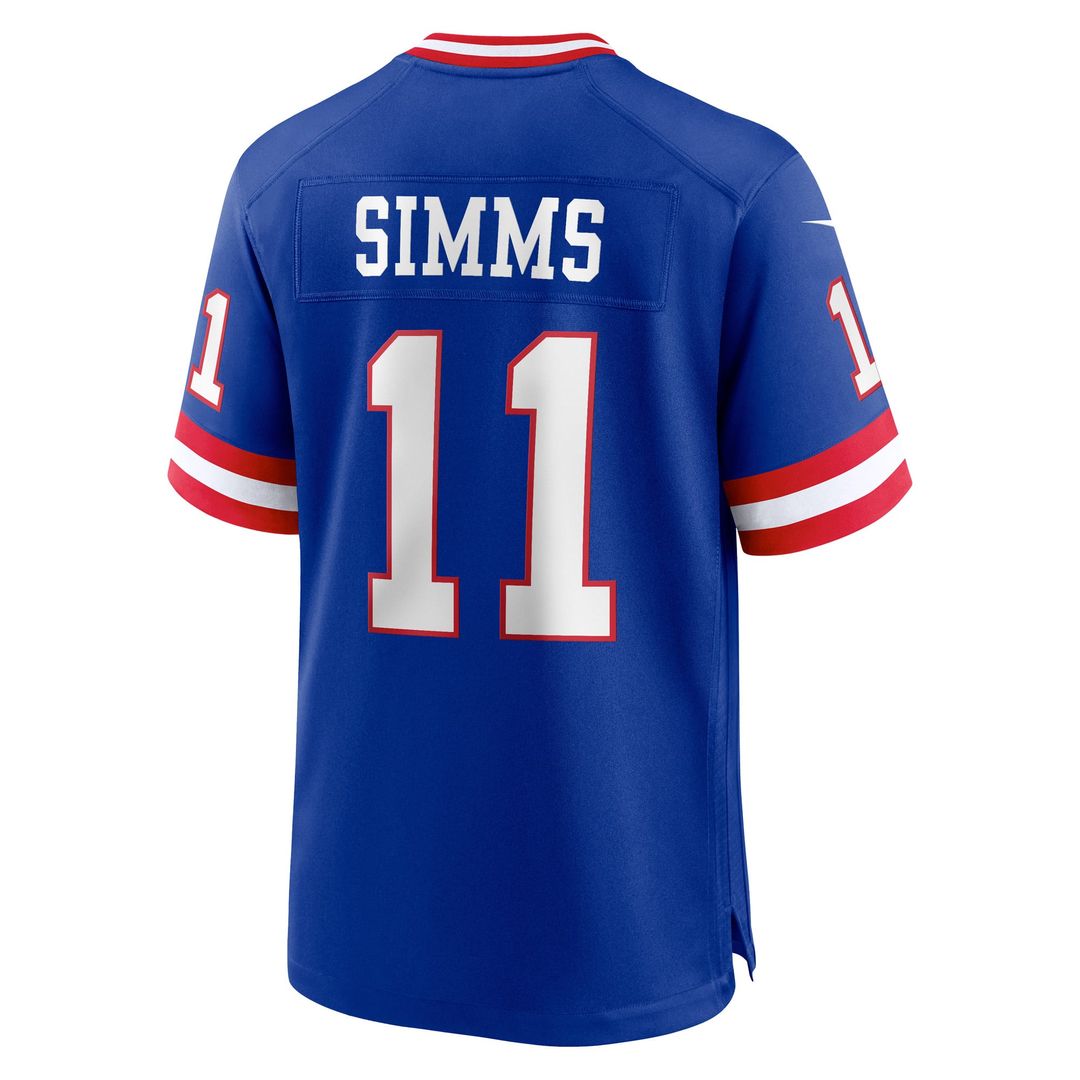 New York Giants Phil Simms Nike Royal Retired Player Alternate Game Jersey