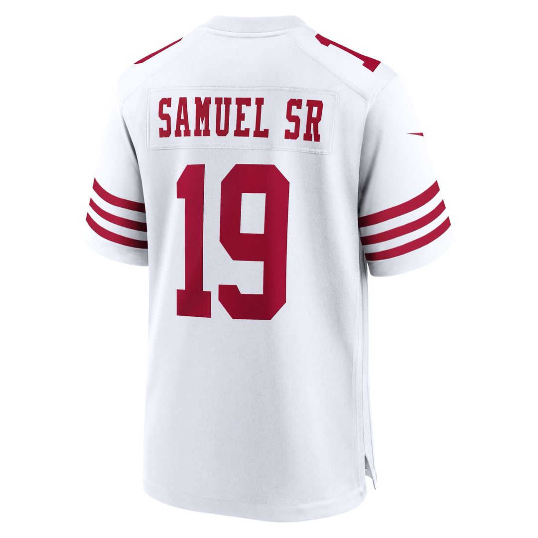 San Francisco 49ers Deebo Samuel Sr Nike Scarlet Team Game Jersey