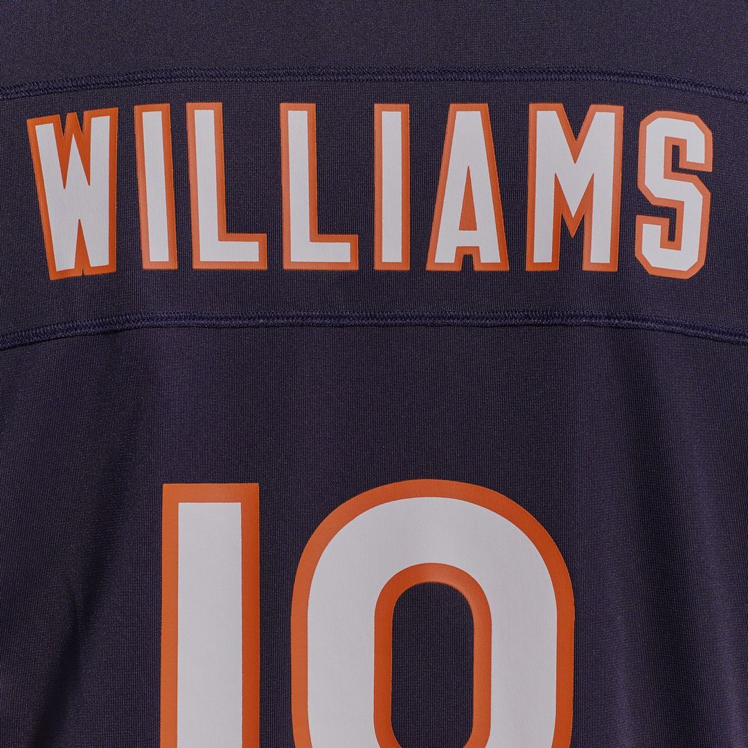 Chicago Bears Caleb Williams Nike Orange Alternate Player Game Jersey